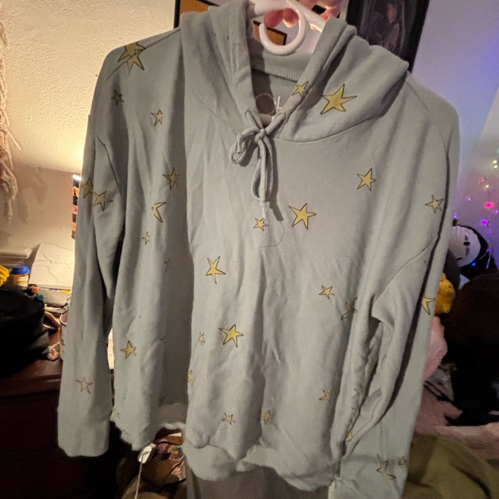 Star Patterned Hoodie